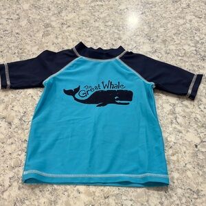 Circo Kids Swim Rashguard - Blue and Navy